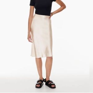 Aritzia Babaton Slip Midi Skirt